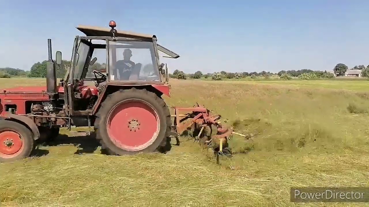🚜🔥Oporowe owijanie🔥🚜 i 🍀koszenie trawy ☘️4 bieg gaz opór 🔥