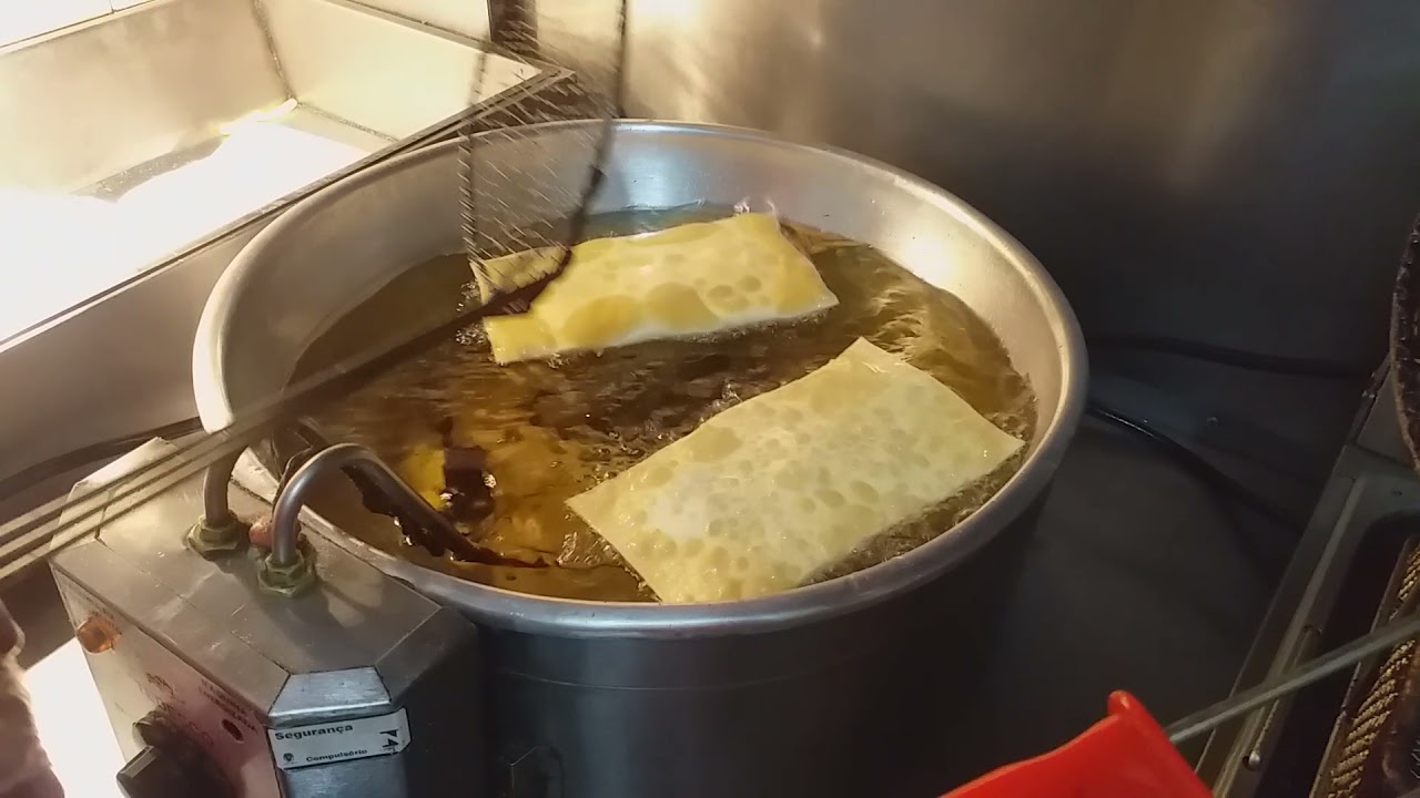 como fritar pastel