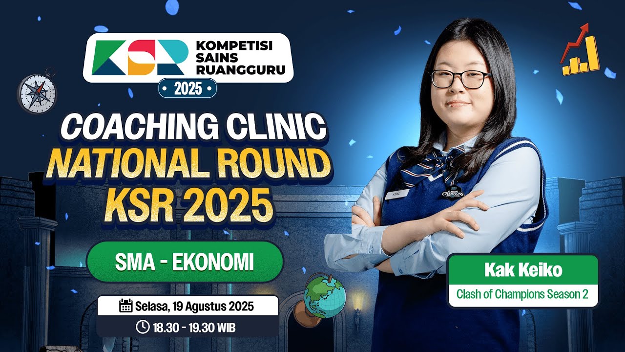 [LIVE] EKONOMI SMA | Coaching Clinic National Round KSR 2025