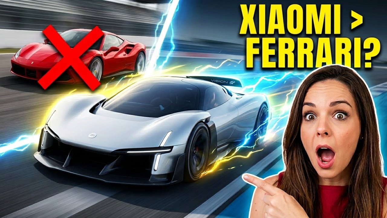 XIAOMI acaba de GANAR la guerra de los supercars eléctricos??