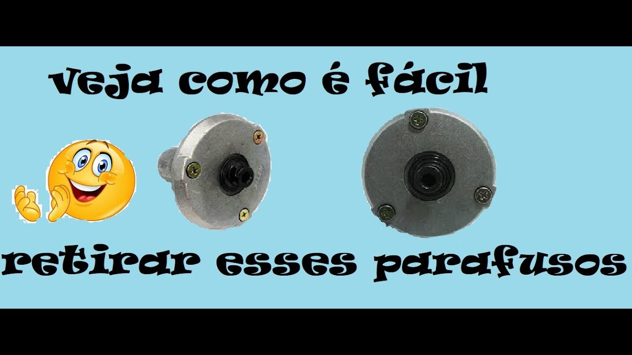 Como Retirar BEM Fácil os Parafusos do Filtro Centrifugo da CG por Flaviano