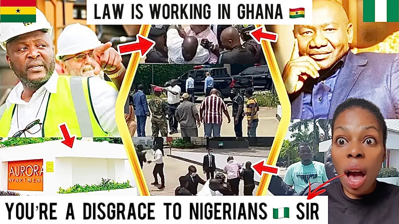 Ghana🇬🇭 National Security Officers Arrested A Nigerian🇳🇬 Businessman For Violating Residencial Rules