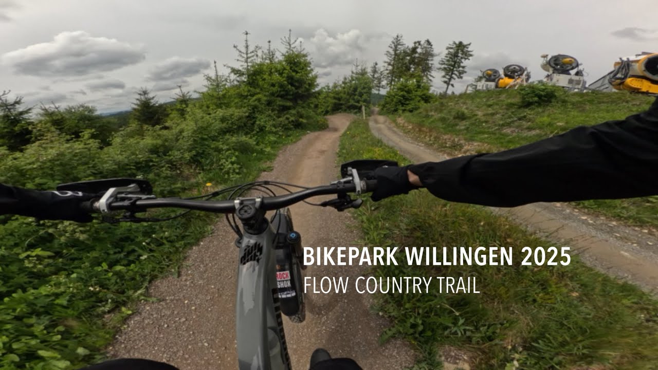 MTB ZONE Bikepark Willingen 2025 | Flow Country Trail | GoPro Raw