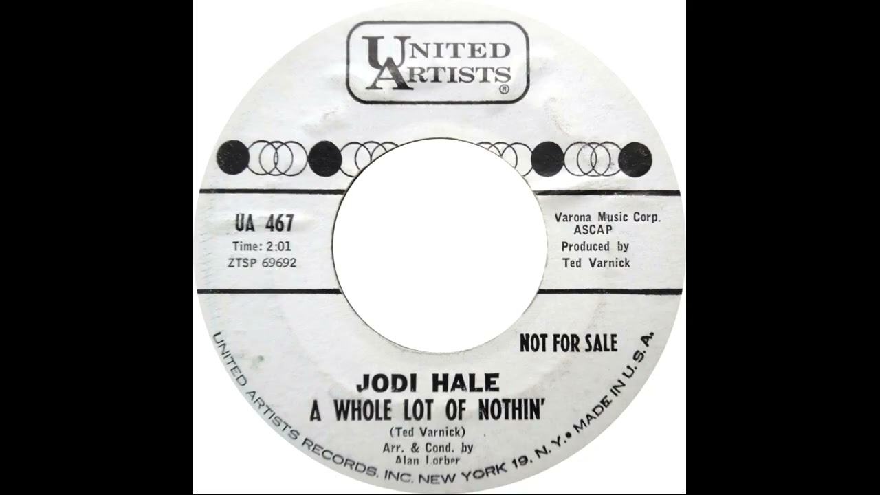 Jodi Hale - A Whole Lot Of Nothin' 1962