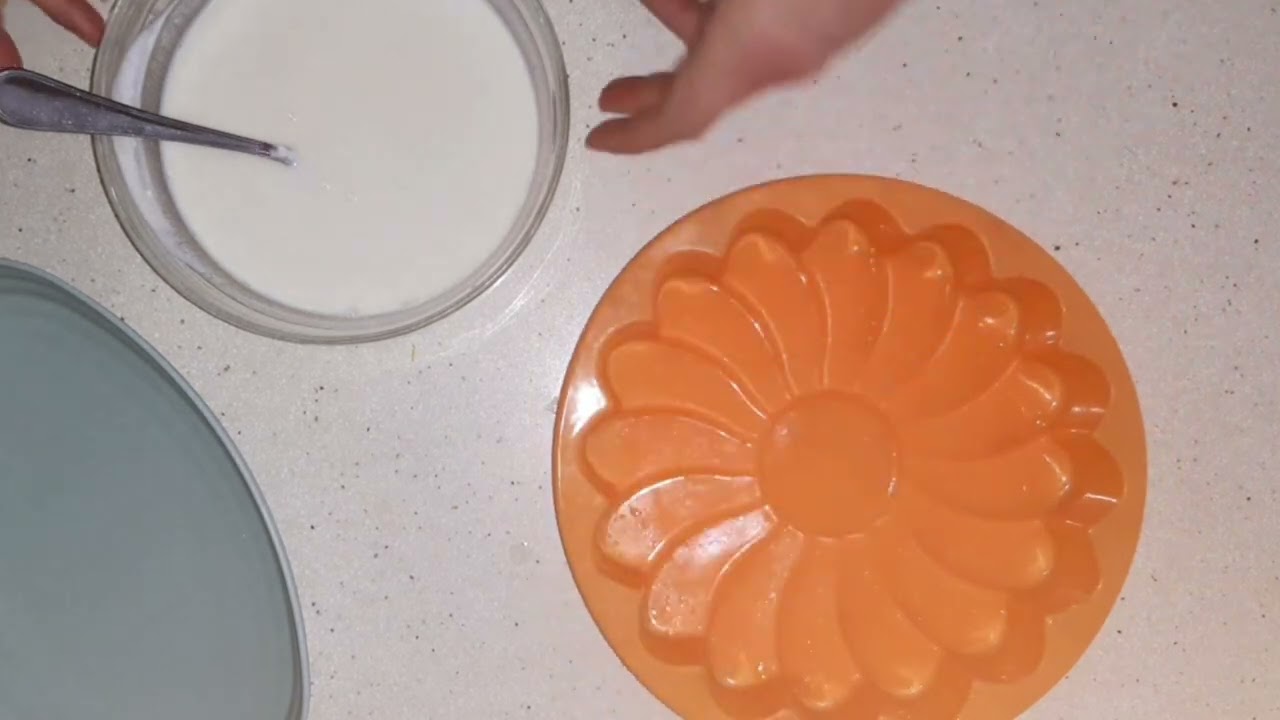 Postre con yogur bajo en calorías