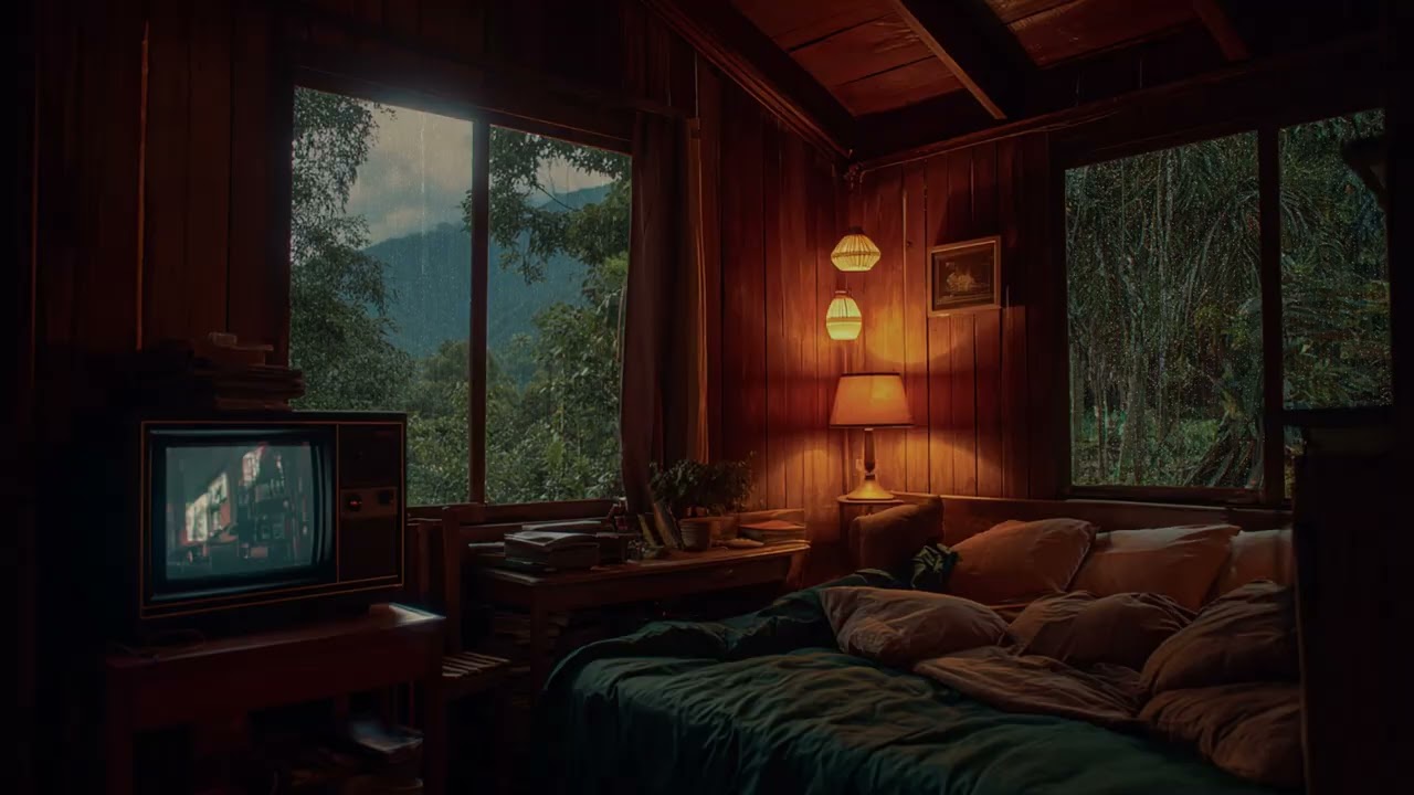 Tranquil Rainview: Relaxing Rain Sounds for Deep Sleep & Focus | Calming Rainfall for Stress Relief