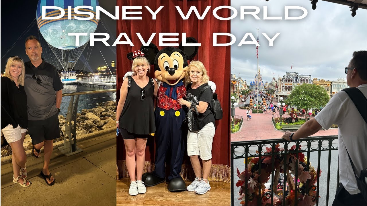DISNEY WORLD TRAVEL DAY VLOG |Travel to Orlando | Staying off Property |Celebration | Disney Springs