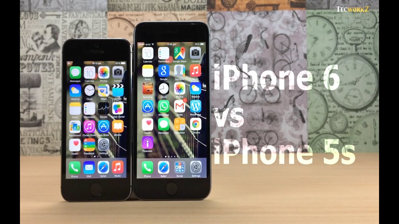 iPhone 6 vs iPhone 5S Full Comparison