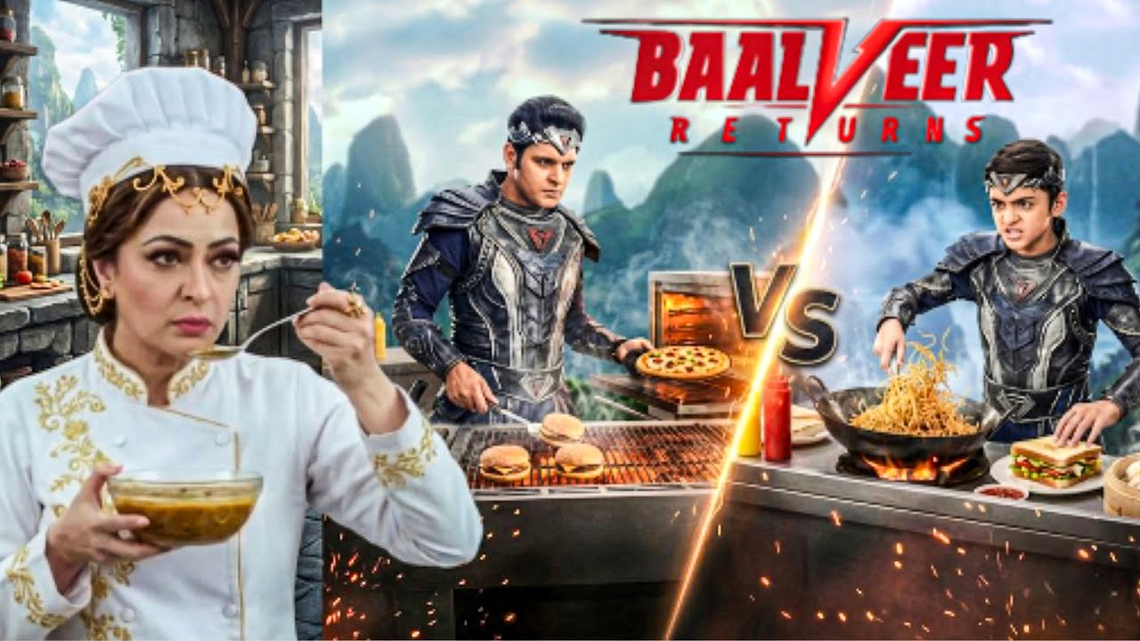 वीर लोक में बालवीर और विवान के बीच हुआ Cooking Competition ! ||  Baalveer Returns ||