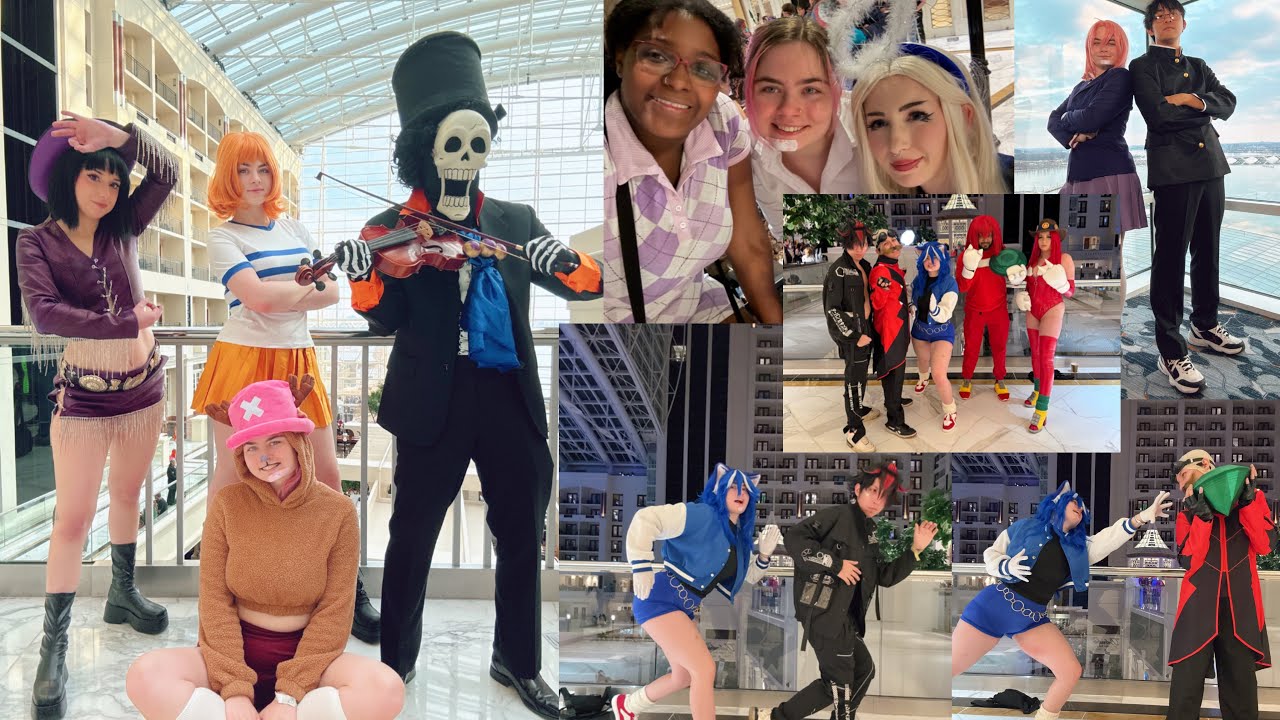 MAGFest Cosplay Vlog! 🏴‍☠️ One Piece, Sonic & Dandadan Squad Take Over!
