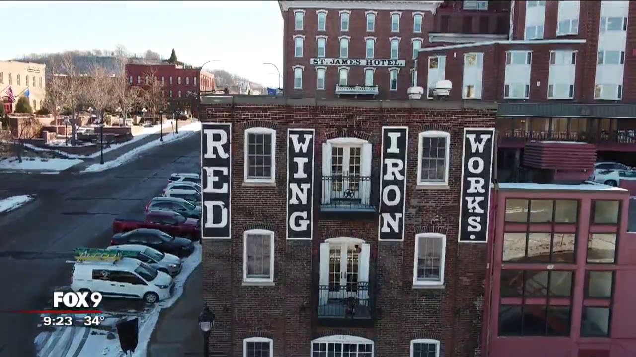 Red Wing, Minnesota: A tour by drone