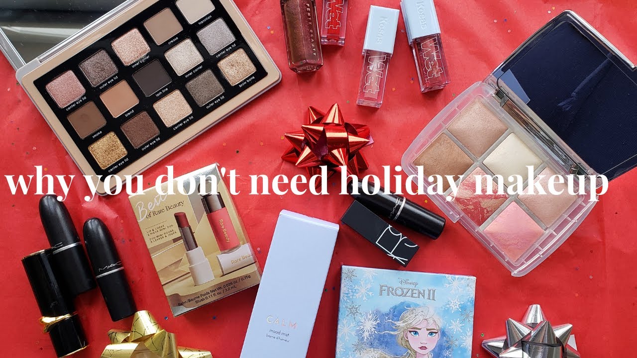6 reasons why you dont need to buy holiday makeup: you dont need more makeup / conscious consumerism