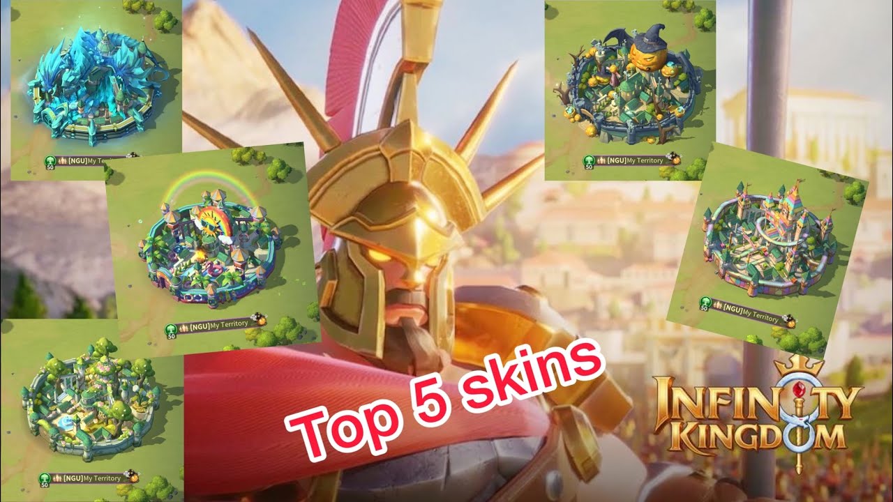 INFINITY KINGDOM. S57 TOP 5 SKINS YOU SHOULD GET 🕵🏻‍♂️