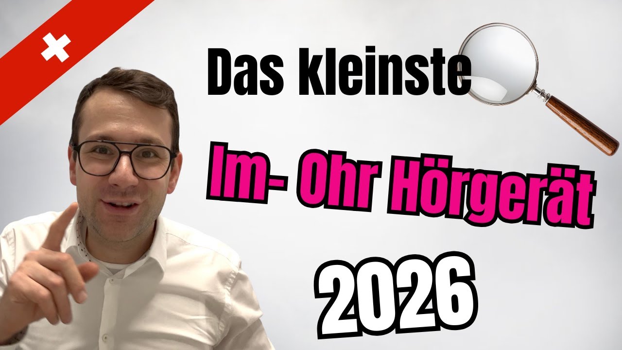 Das ist das kleinste Im Ohr Hörgerät 2026