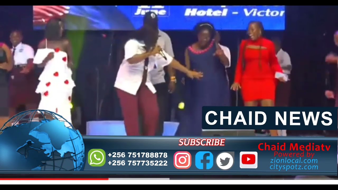 Rema Namakula appears in uniform at Paul Saka 33 years Serena concert