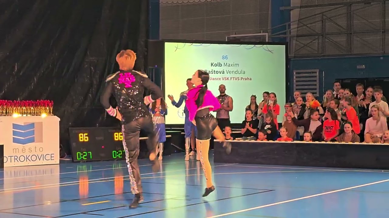 Maxim Kolb & Vendula Baštová krok Otrokovice 2023