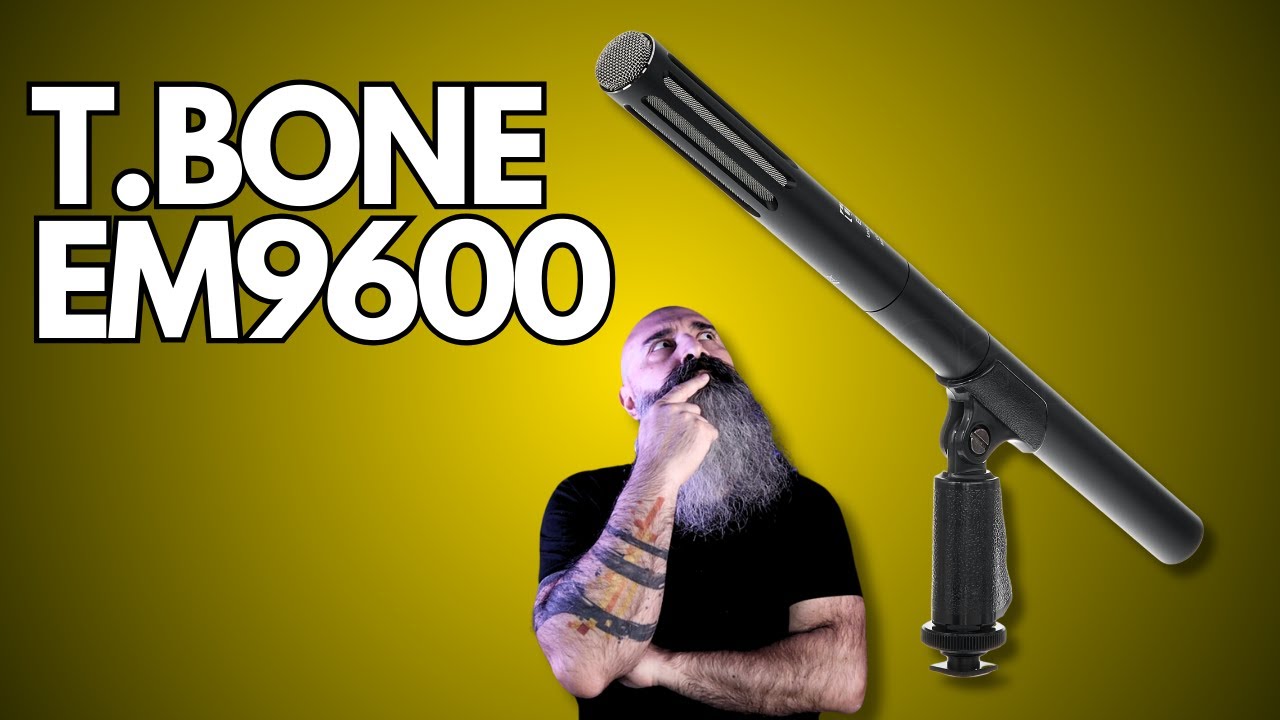 T.Bone EM 9600 - microfono shotgun a condensatore | Test del suono