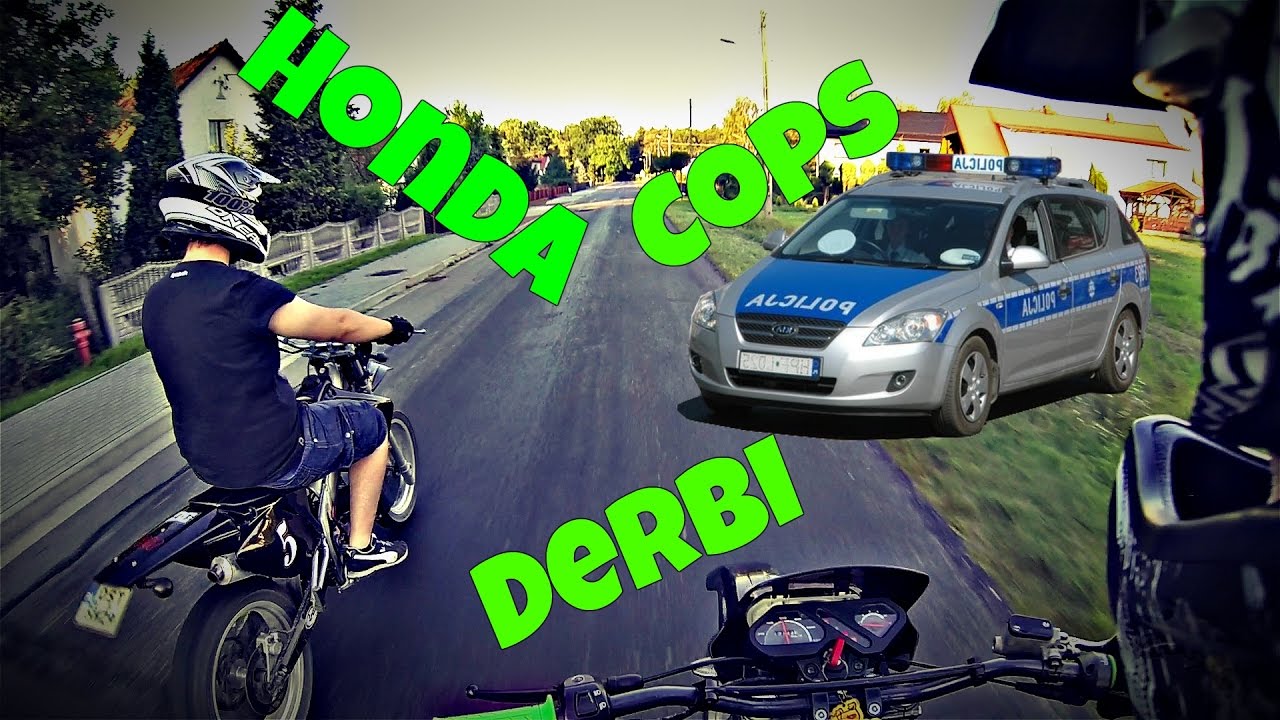 ◊ DERBI SENDA ◊ Honda HM ◊ Cops ◊ Enduro ◊ Fun ◊
