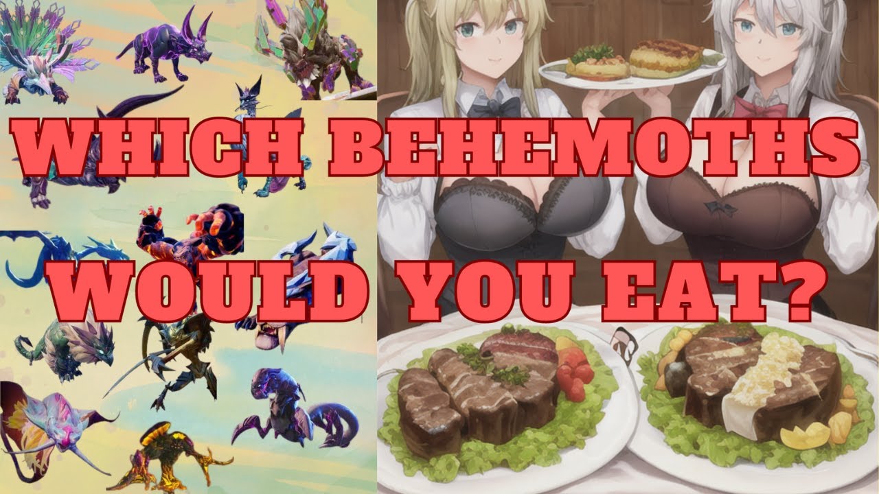 I Turned Dauntless Behemoths Into Restaurant Menu Items