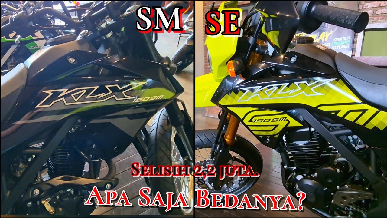 BEDA 2,2 juta | KAWASAKI KLX 150 SM & SM SE 2026