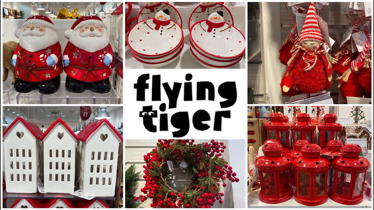 WHAT'S NEW IN FLYING TIGER 🎄NEW CHRISTMAS COLLECTION 2024 🎅COME SHOP WITH ME!