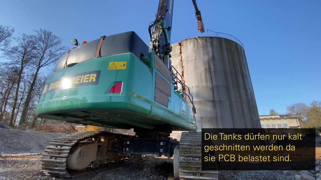 D&ouml;ttingen, Abbruch Tanklager