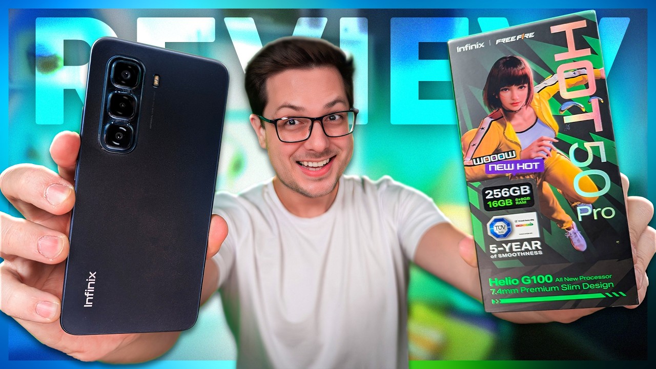 Um CELULAR GAMER com PREÇO JUSTO!! Infinix HOT50 Pro está MUITO TOP!!