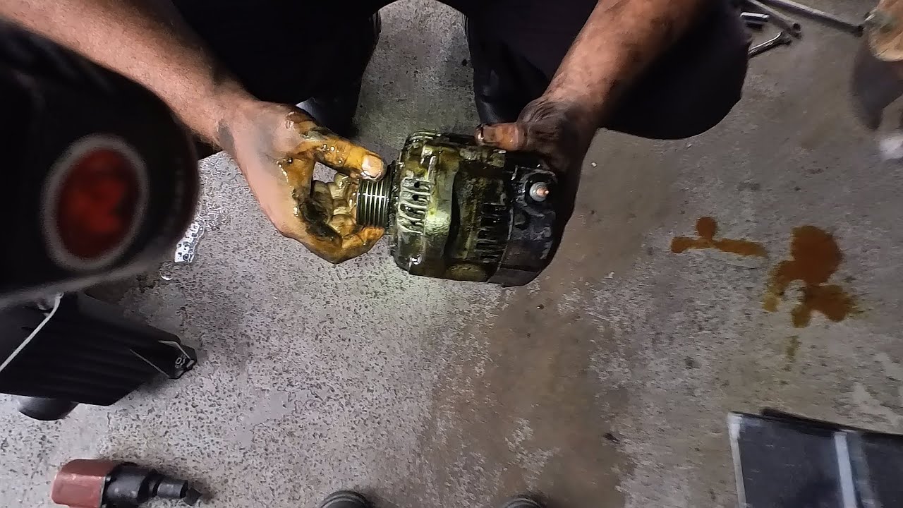 Oil Leaks Killed This Alternator! Suzuki Aerio Repair Guide