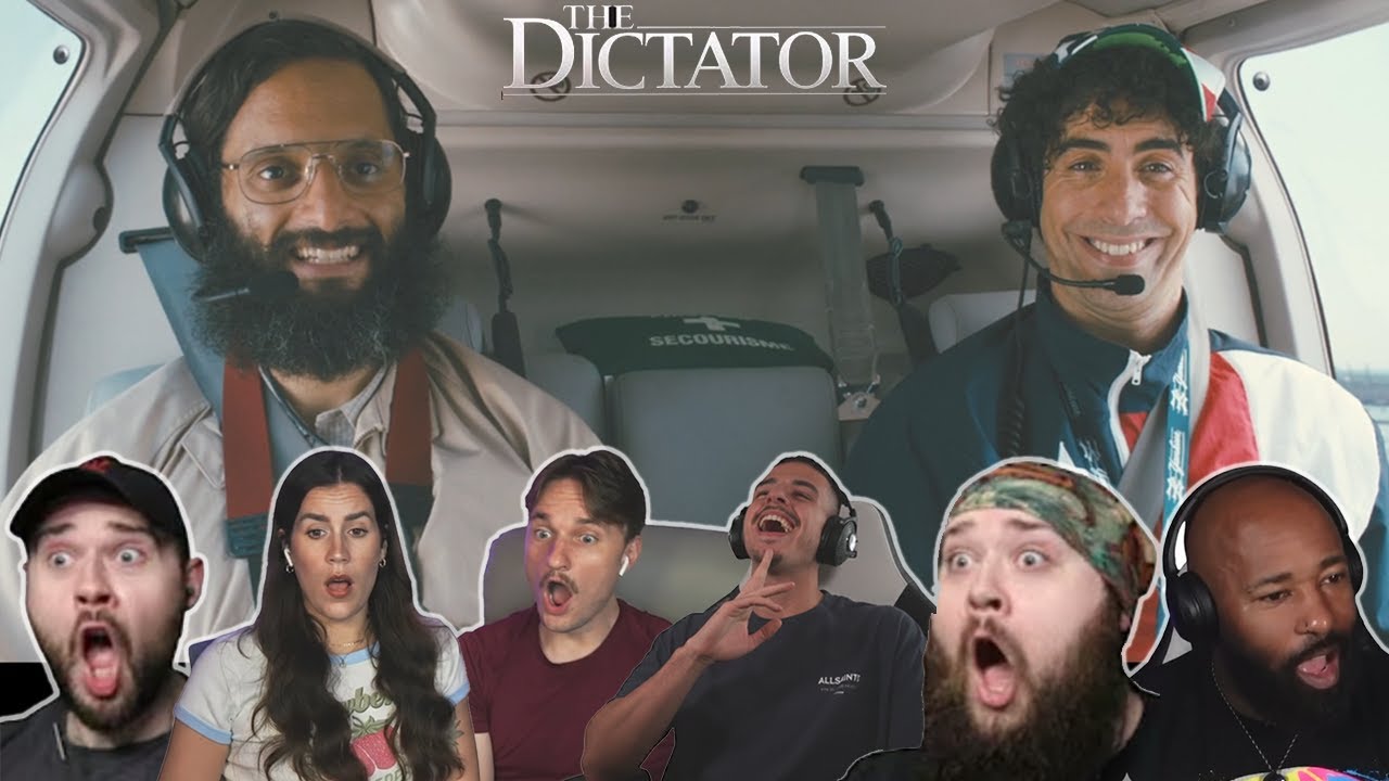 BEST Reaction to ''The Helicopter Scene'' in The Dictator (2012)
