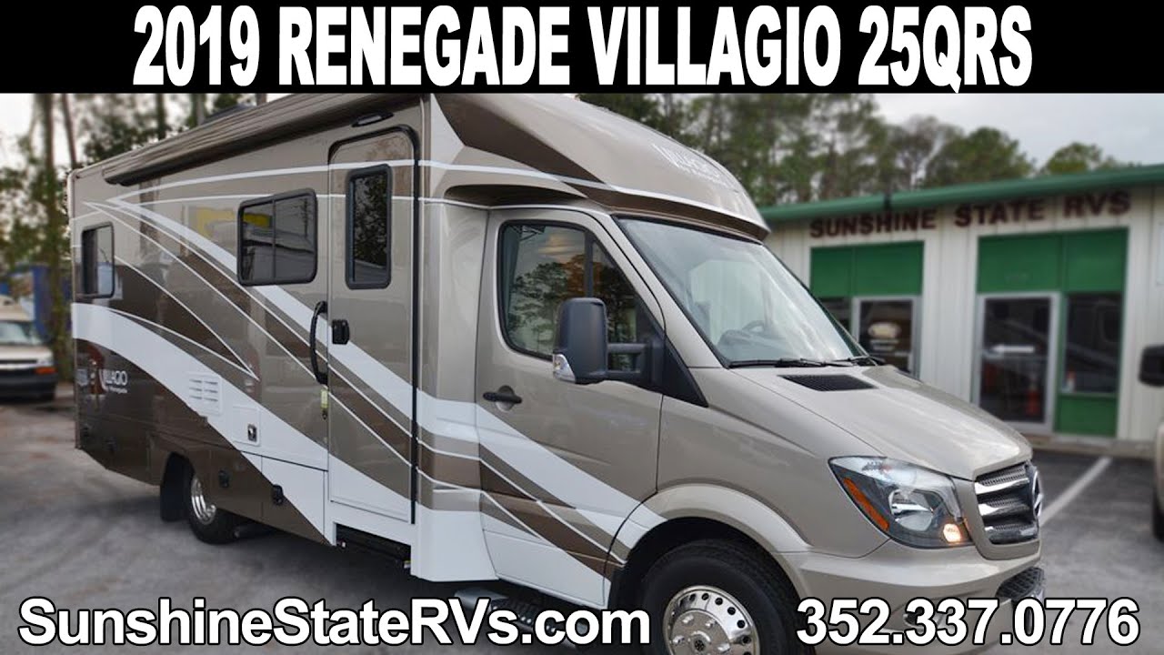 New 2019 Renegade Villagio 25QRS Class B Plus RV