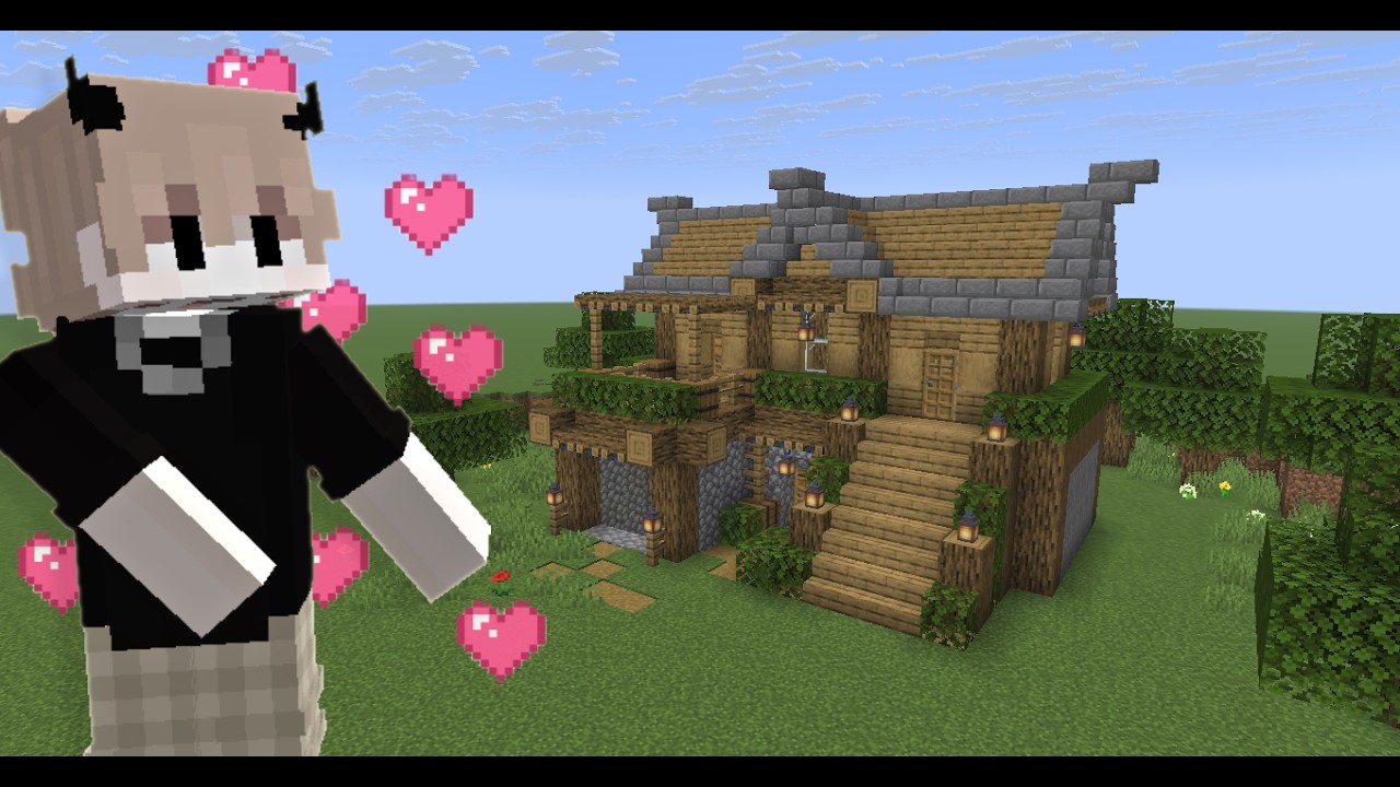 CONSTRUI A CASA MAIS BONITA DESSE SERVIDOR DE MINECRAFT