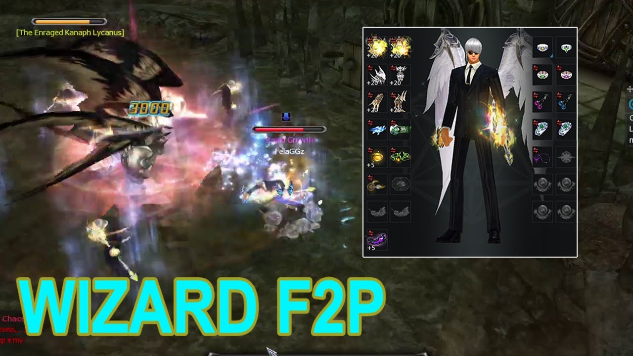 CABAL ONLINE - SOLO - [WIZARD Free 2 Play ] - Illusion castle Underworld Dungeon