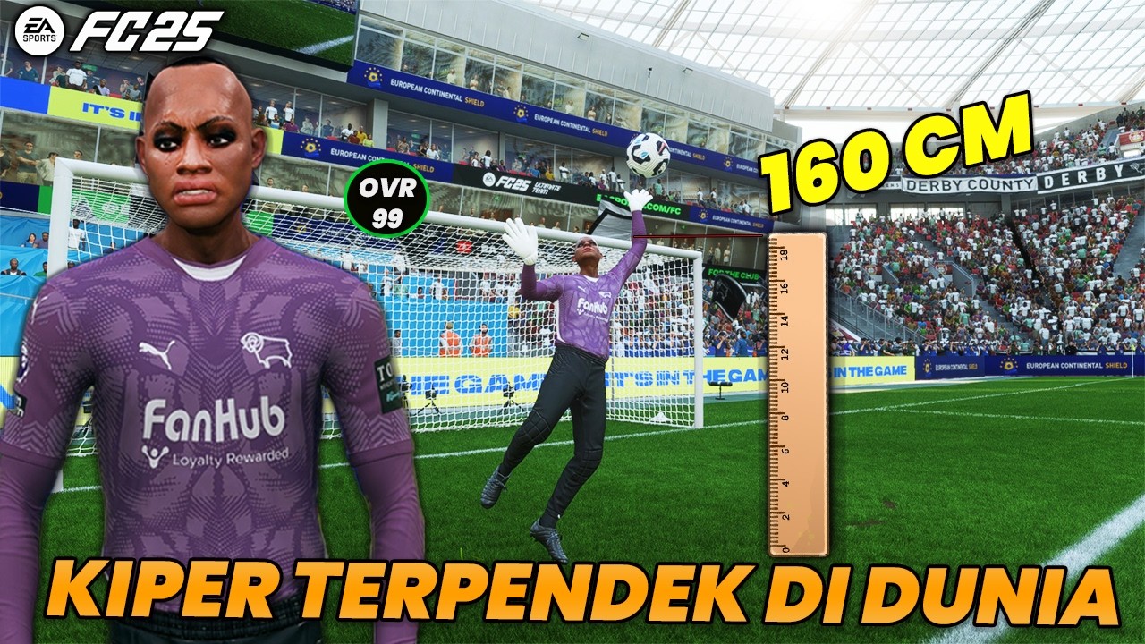 KIPER TERPENDEK DI DUNIA  !! GABISA LOMPAT DENGAN TINGGI !!! - KIPER CAREER MODE