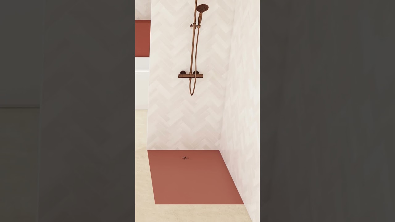 Extra Dusch-Komfort mit einem Schritt: mit den extra flachen Duschwannen von Kinedo