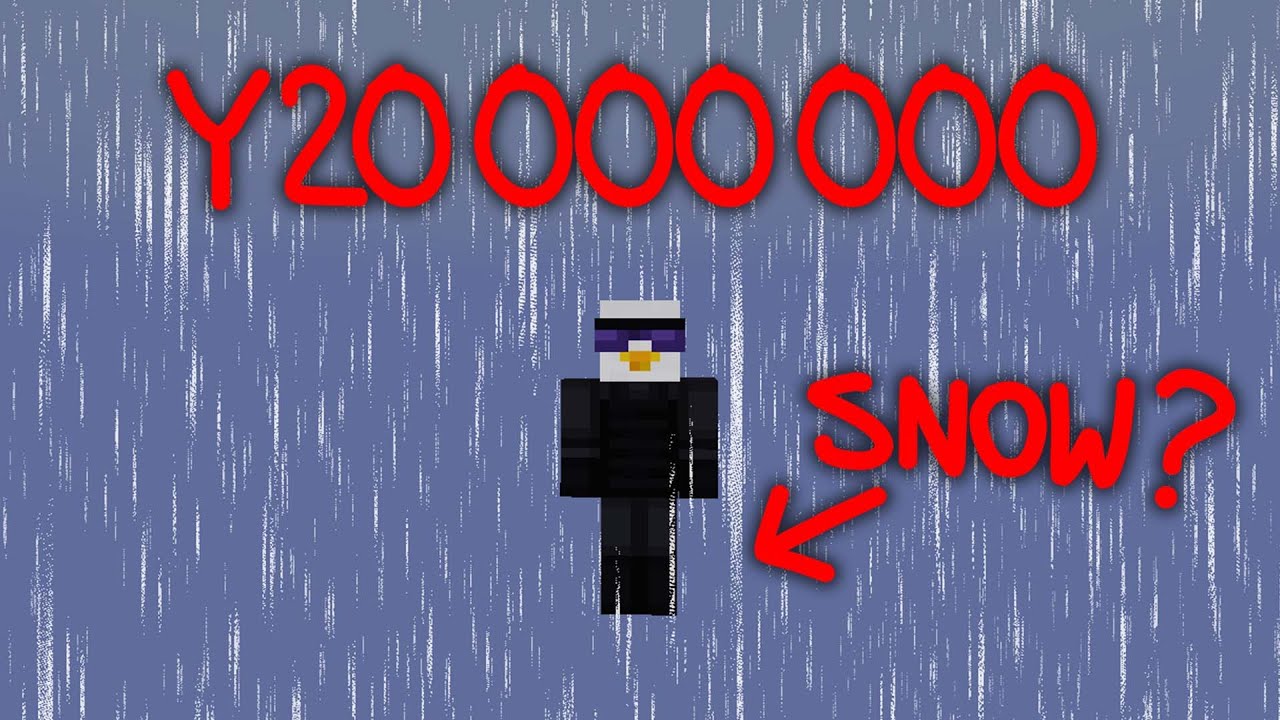 what happens to snow at Y 20,000,000?