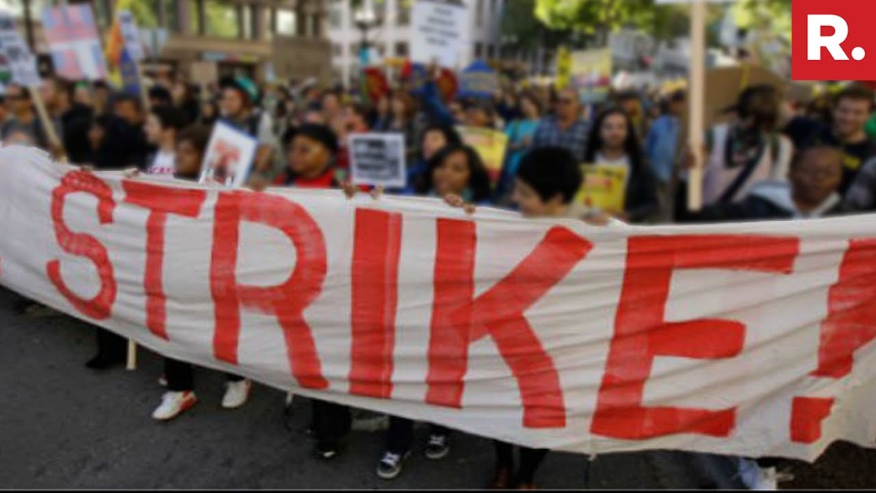 Trade Unions Observe Two-Day Nationwide Bharat Bandh