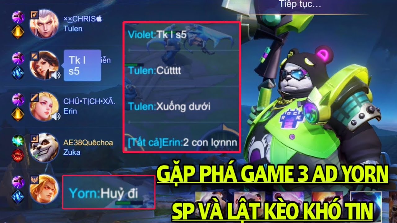 Gặp Đội Hình Siêu TROLL Còn Không Chịu Huỷ YORN Đi SP K Tank Còn Chạm Mặt BUTTERFLY và Cái Kết
