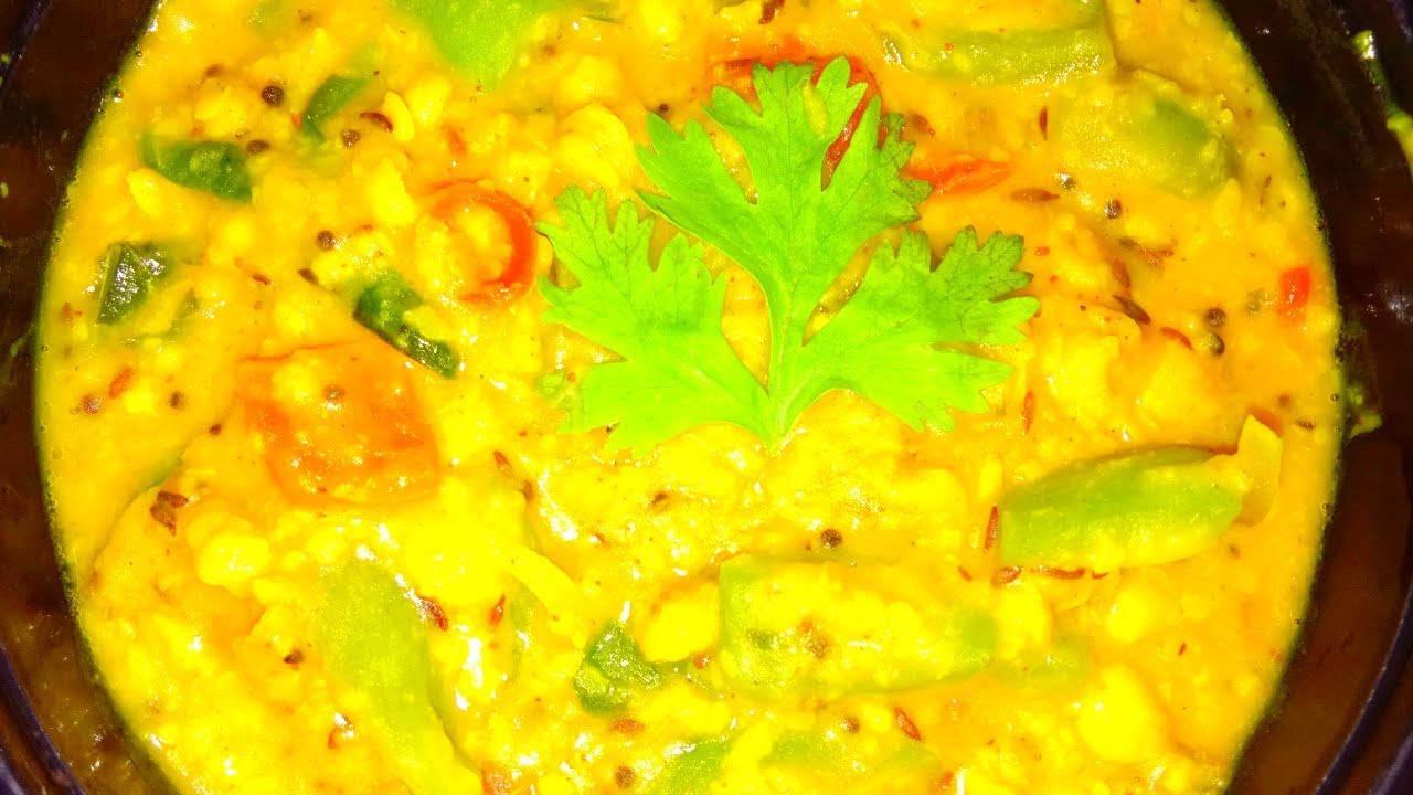 How to make capsicum dal curry in 5 minutes | Bachelors Recipe | 5 minute cook recipe