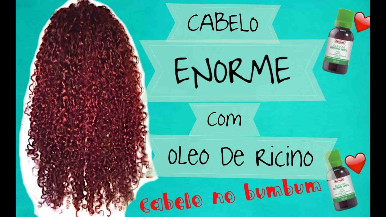 Crescimento Capilar Acelerado -  ÓLEO DE RÍCINO E MASSAGEM CAPILAR