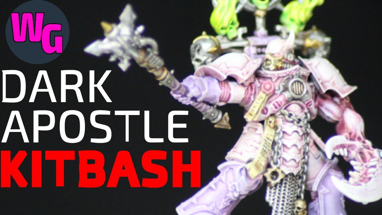 Kitbash A Dark Apostle | Warhammer 40K Chaos Space Marine Emperors Children Conversion