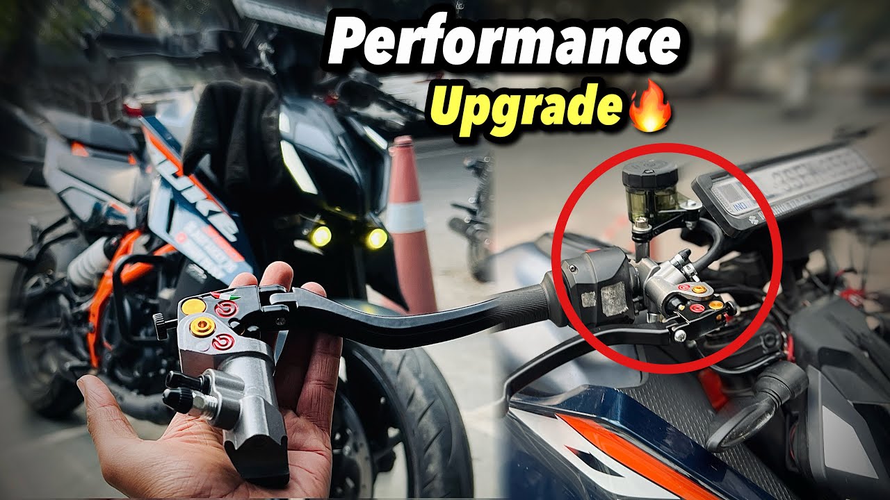 Duke390(Gen3)Modified : Hydraulic Clutch & Break Lever install🔥