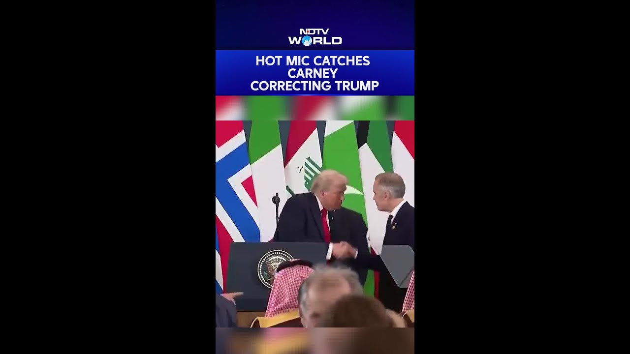Trump's Hot Mic Moment: Trump Calls Carney Canadian 'President', Takes A Dig At Macron