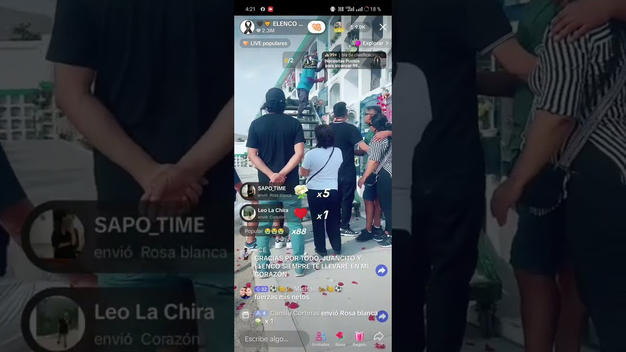 LA ÚLTIMA TERAPIA, DESPIDIENDO AL TIO JUAN VUELA ALTO VIEJITO QUERIDO. 🕊️