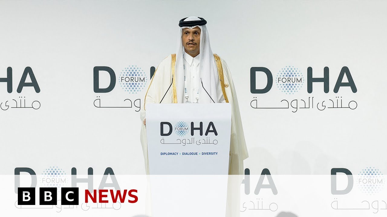 Qatari PM says Gaza talks at &lsquo;critical&rsquo; moment | BBC News