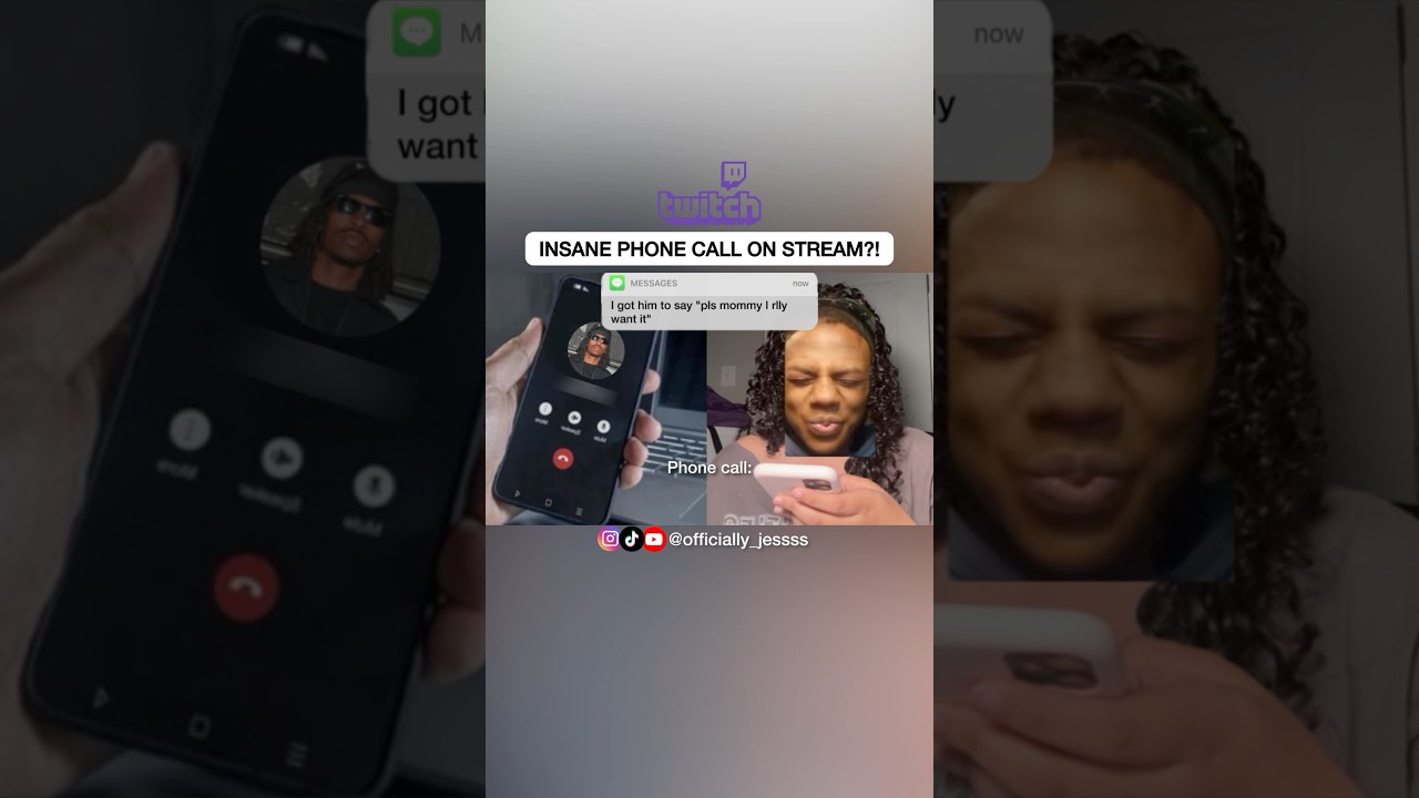 CRAZY PHONE CALL ON STREAM WOAH..?! 