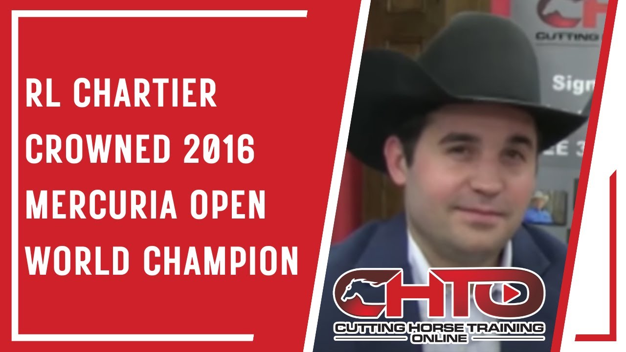 RL Chartier Crowned 2016 Mercuria Open World Champion