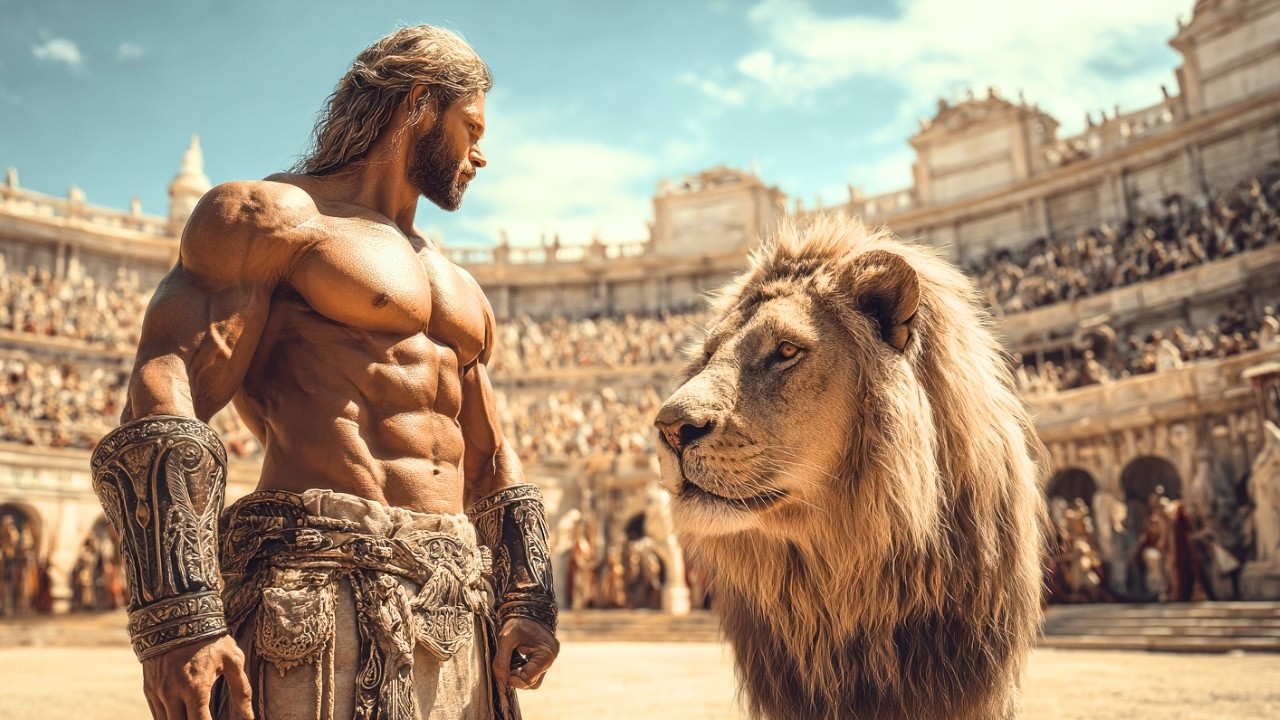 Vive la fuerza del héroe nacido entre leones — una leyenda que ruge con poder y justicia