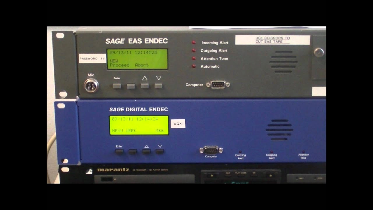 National EAS Test EAN Demonstration
