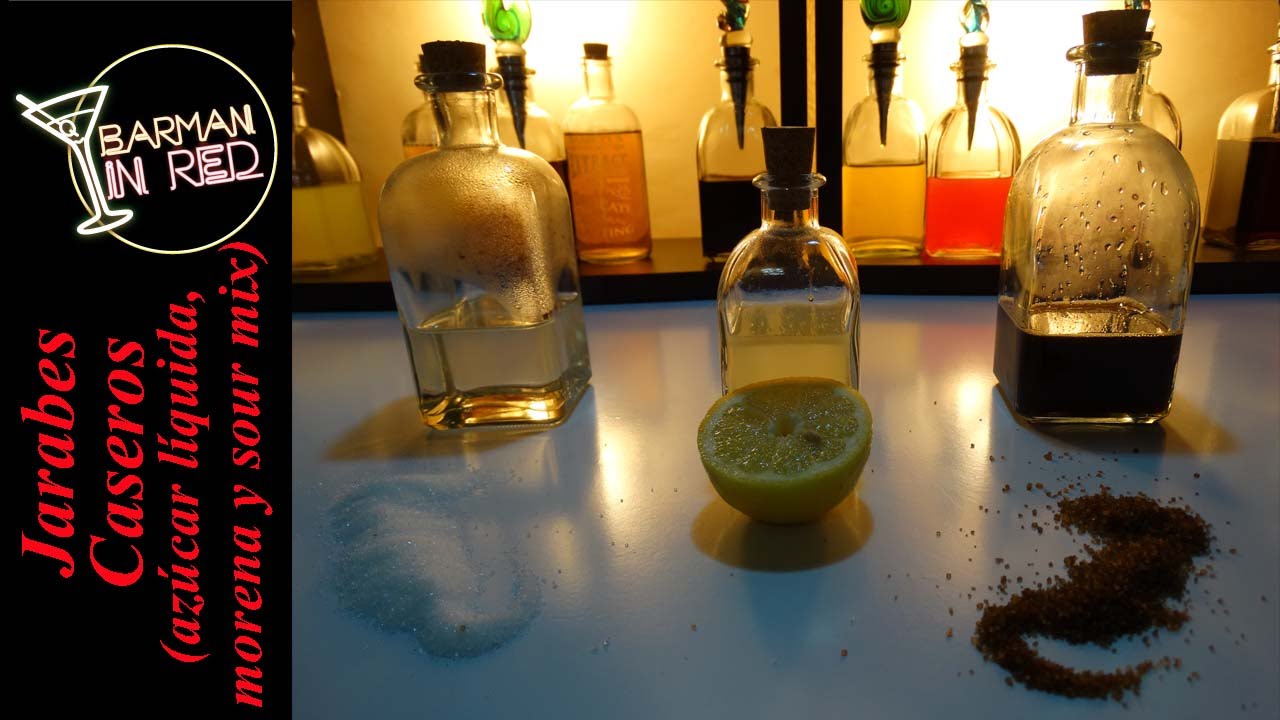 Jarabes Caseros (para bebidas) - Tutorial 1