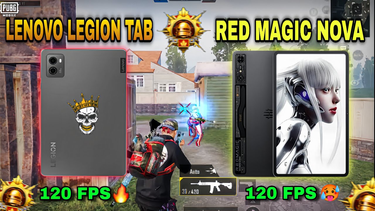 LENOVO LEGION TAB 🔥 RED MAGIC NOVA 2 🥵 PUBG MOBILE GAMEPLAY 🤯 2025 💫
